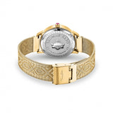 THOMAS SABO Reloj Analógico para Mujeres de Cuarzo con Correa en Acero Inoxidable WA0369-264-211-33 mm
