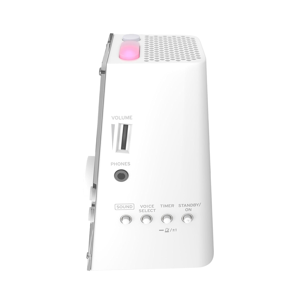 KORG Metrónomo digital estilo pirámide, blanco