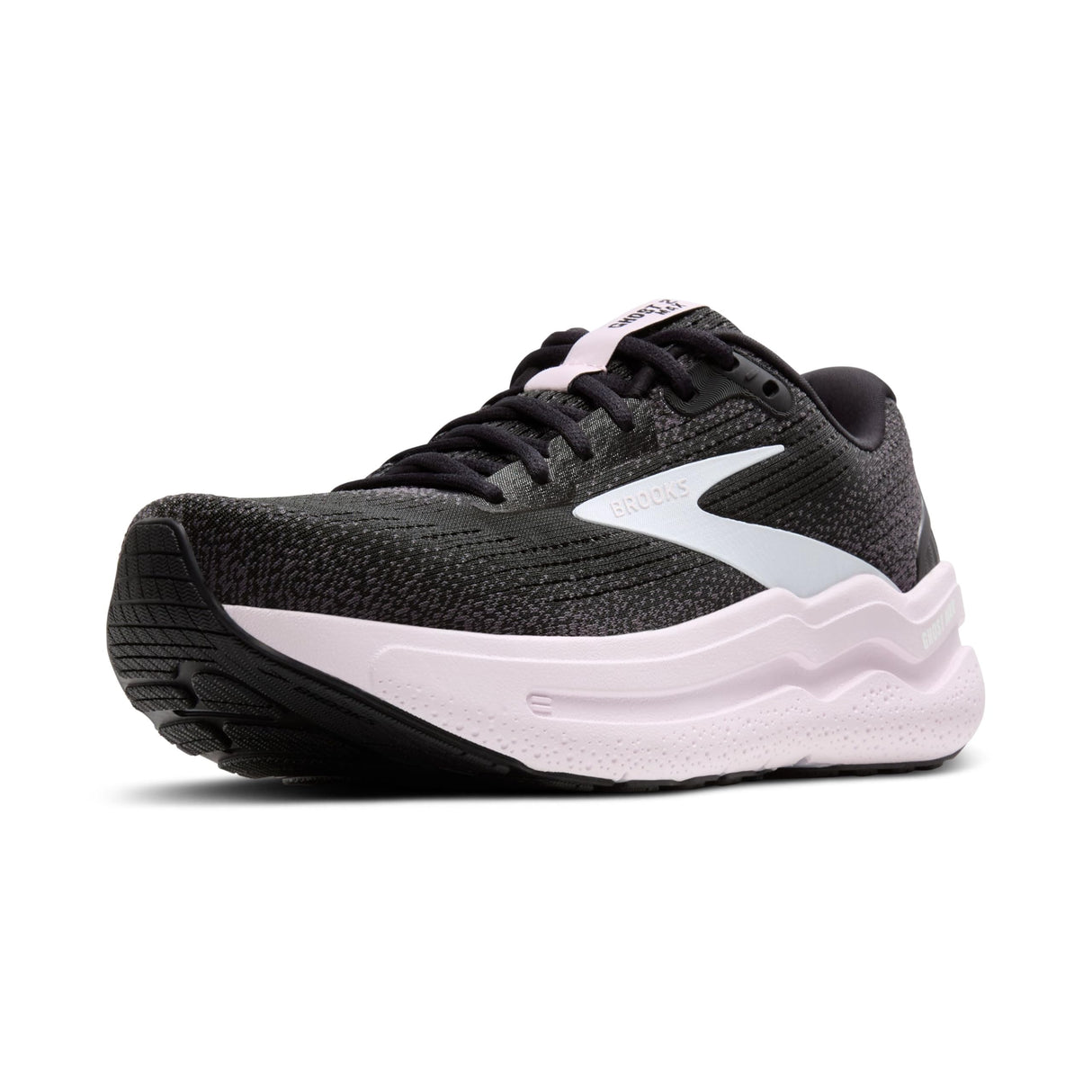 BROOKS 1204201B077 Ghost MAX 2 Mujer Black/White/Orchid Ice EU 40