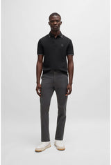 BOSS Chino_slim, Pantalones Planos Hombre, Grey20, 33W / 32L