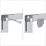 Nobo 1905239 - Pizarra Blanca Móvil Basic de Melamina 1200x900 mm, Superficie para Uso Ligero, Estructura de Aluminio, Giro Horizontal, Bandeja para Rotuladores, Ruedas con Freno, Blanca