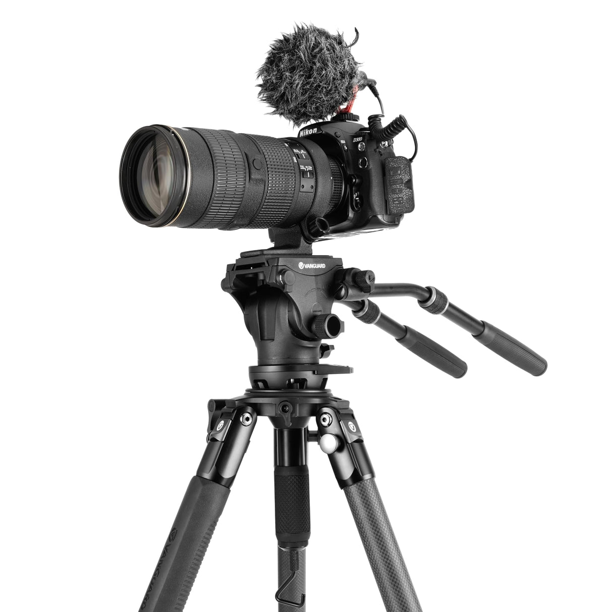Vanguard Alta Pro 3VRL 303CV20 - Trípode con rótula de vídeo de Fibra de Carbono