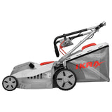 IKRA cortacésped eléctrico IERM 1638-1, 1600W, 5 Posiciones de Ajuste de Altura de Corte 30-75mm, Ancho de Corte 38cm