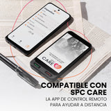 SPC Zeus 2 + Carcasa | Smartphone para Mayores Compatible con App para Control y ubicación remota | Modo fácil, Botones físicos, Iconos XXL | Pantalla 5”, Dos cámaras, 64GB | Base de Carga, Botón SOS