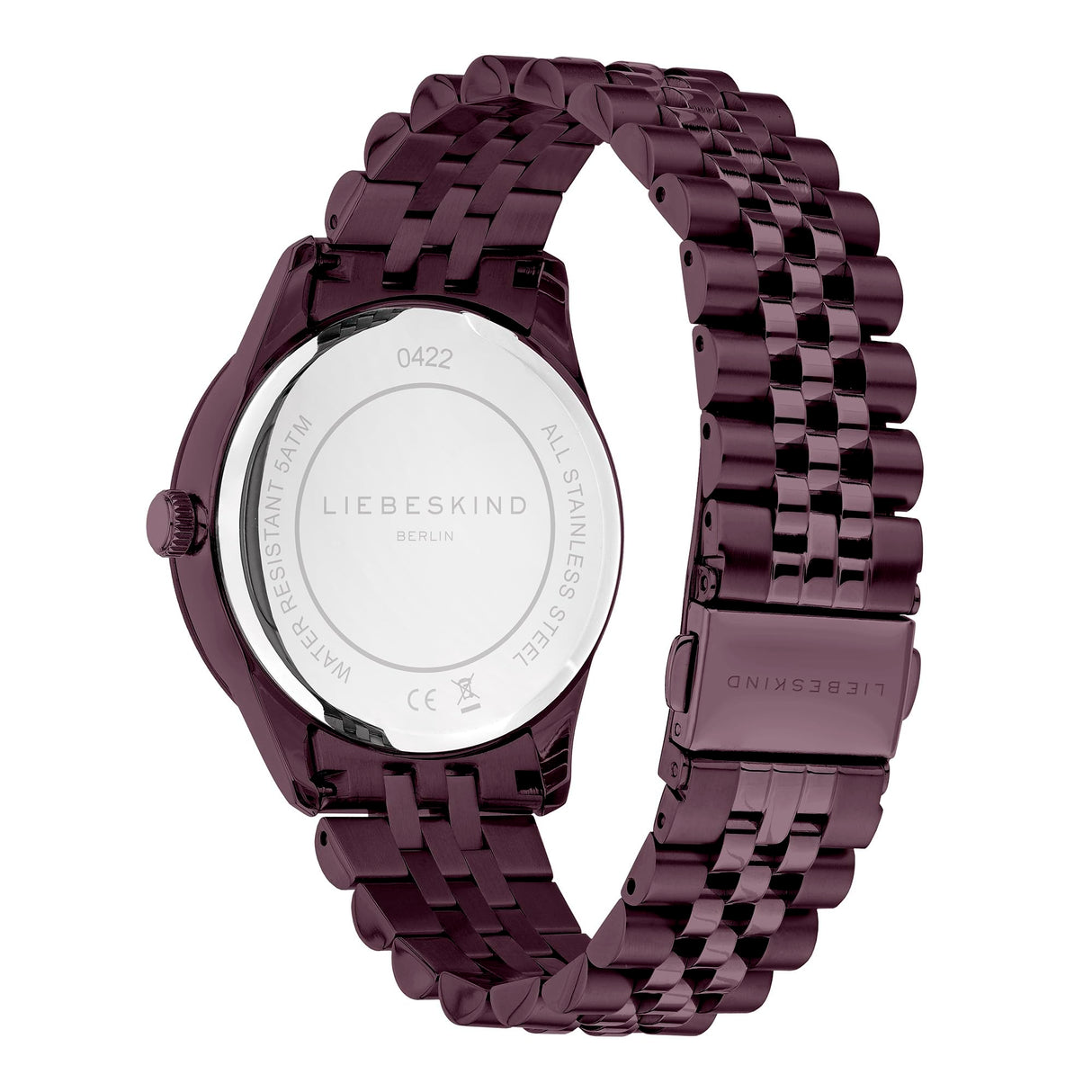 Liebeskind Reloj Analógico para Mujeres de Cuarzo con Correa en Acero Inoxidable LT-0422-MQ