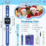 ele ELEOPTION 4G GPS Reloj Inteligente Impermeable para niños y niñas, Llamada bidireccional, Chat de Voz y vídeo, cámara, SOS, Reproductor de vídeo Musical, Alarma