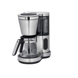 WMF Lumero Cafetera de filtro con jarra de cristal, café de filtro, 10 tazas, función temporizador, placa calentadora, cafetera con depósito de agua extraíble, apagado automático, 1000 W