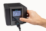 Quick TS2200 - Estación de soldadura digital regulable ESD, 90 W, incluye soldador con resistencia de alto rendimiento y accesorios SMD, para industria, laboratorio, escuela y hobby