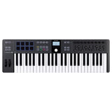 Arturia - KeyLab Essential 49 mk3 - Controlador MIDI de Teclado para Producción Musical - 49 Teclas, 9 Codificadores, 9 Faders, 1 Rueda de Modulación, 1 Rueda Pitch Bend, 8 Pads - Negro