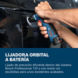 Bosch Professional lijadora orbital a batería GSS 12V-32