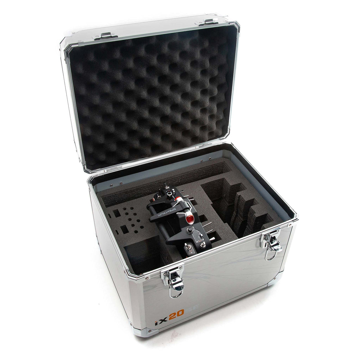 Spektrum-iX20-Transmisor Internacional de edición Especial de 20 Canales, Color Gris/Plateado (SPMR20110EU)