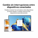 HUAWEI FreeBuds 5 Auriculares inalámbricos Bluetooth 5.2, iOS & Android, con Certificado de Alta resolución, diseño Open-fit, Doble conexión, 30 Horas de duración de la batería, IP54, Naranja