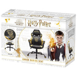 Harry Potter - Silla gaming junior - asiento gamer para escritorio - sillon de oficina - Negro y oro Licencia oficial