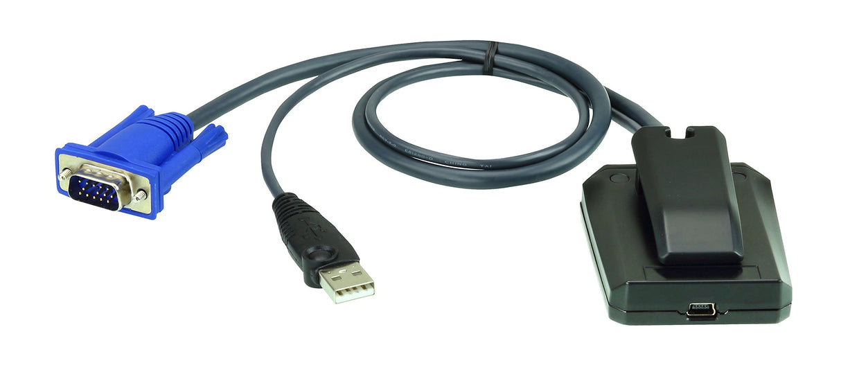 Aten cv211 Laptop USB Adaptador de Consola Negro