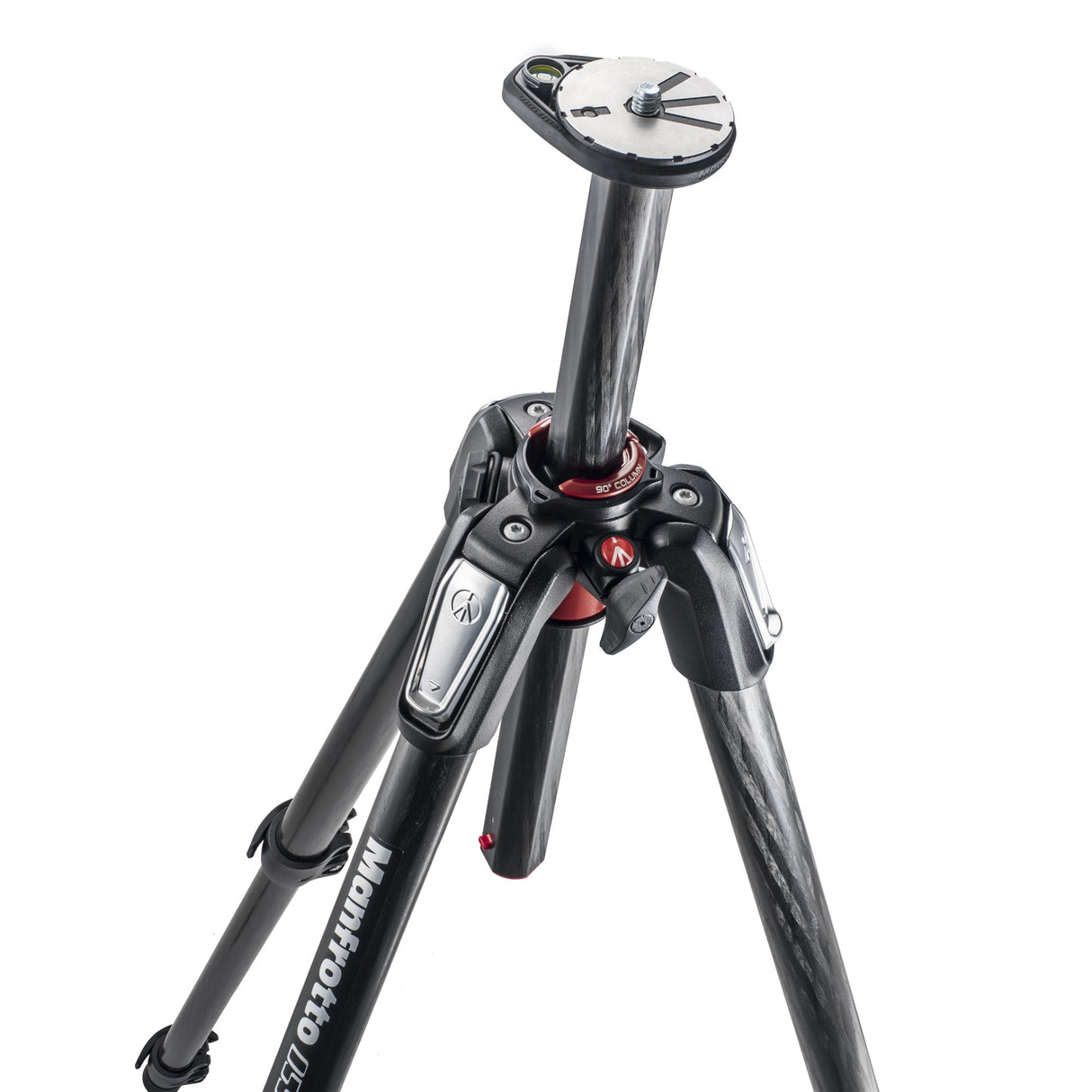 Manfrotto MT055CXPRO3 - Trípode completo (fibra de carbono, 3 secciones), negro
