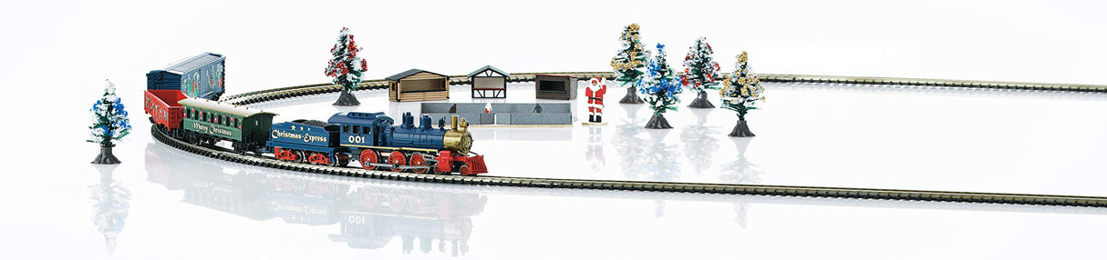 Märklin-Z Weihnachtsstartpackung Papá Noel – Paquete de Lanzamiento de Navidad, Modelo de ferrocarril con Locomotora y vagón, Carril Z, Talla única, Multicolor, Mini (81845)