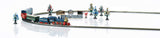Märklin-Z Weihnachtsstartpackung Papá Noel – Paquete de Lanzamiento de Navidad, Modelo de ferrocarril con Locomotora y vagón, Carril Z, Talla única, Multicolor, Mini (81845)