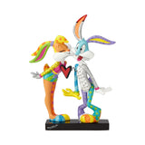 Enesco Figura Decorativa Lola Besando a Bugs Bunny