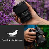 Panasonic Lumix S-E100 Lente Macro F2.8 100 mm, Lente de Fotograma Completo, Diseño Compacto y Liviano, 298 g, Motor Lineal de Doble Fase, Aumento de Tamaño Real 1:1, Ideal para Video, Negro