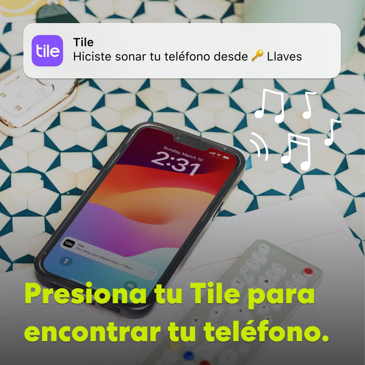 Tile by Life360 Mate - Localizador Bluetooth, localizador de Llaves y localizador de Objetos para Llaves, Bolsos y Mucho más.Compatible con iOS y Android. Paquete de 4 (Negro)