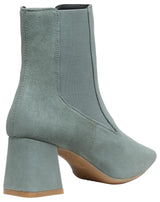 Geox D Giselda C, Bota de Tobillo Mujer, Salvia, 39 EU