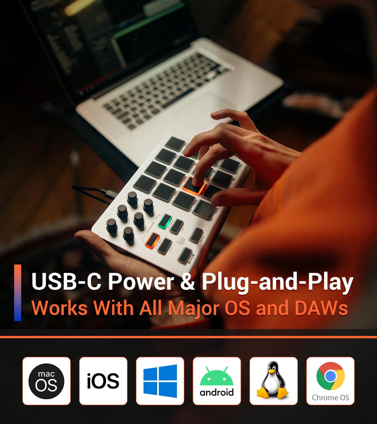 ESI Xjam | USB MIDI Performance Controller