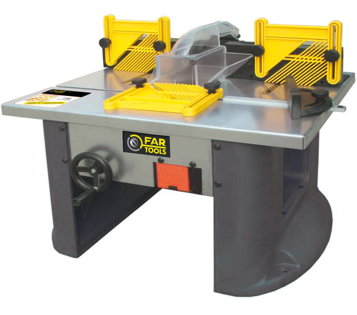 Fartools MR 40P - Rebajadora de mesa, 1500 W, color negro
