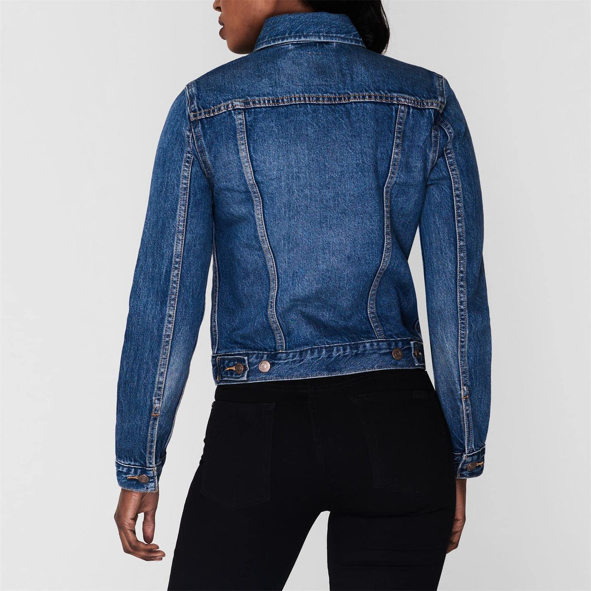 Levi's Original Trucker Chaqueta vaquera Mujer, Soft As Butter Dark, M
