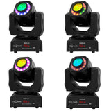Audibax Boston 60 Ring Cabeza Móvil Spot 60w + Anillo LED
