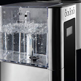 Russell Hobbs Cafetera de Goteo Elegance - Diseño de Cristal, Capacidad de 1,25L, Soporte de Filtro Extraíble, Tecnología Rociado Avanzada, Programable, Función Autolimpieza, Plata y Negro - 23370-56