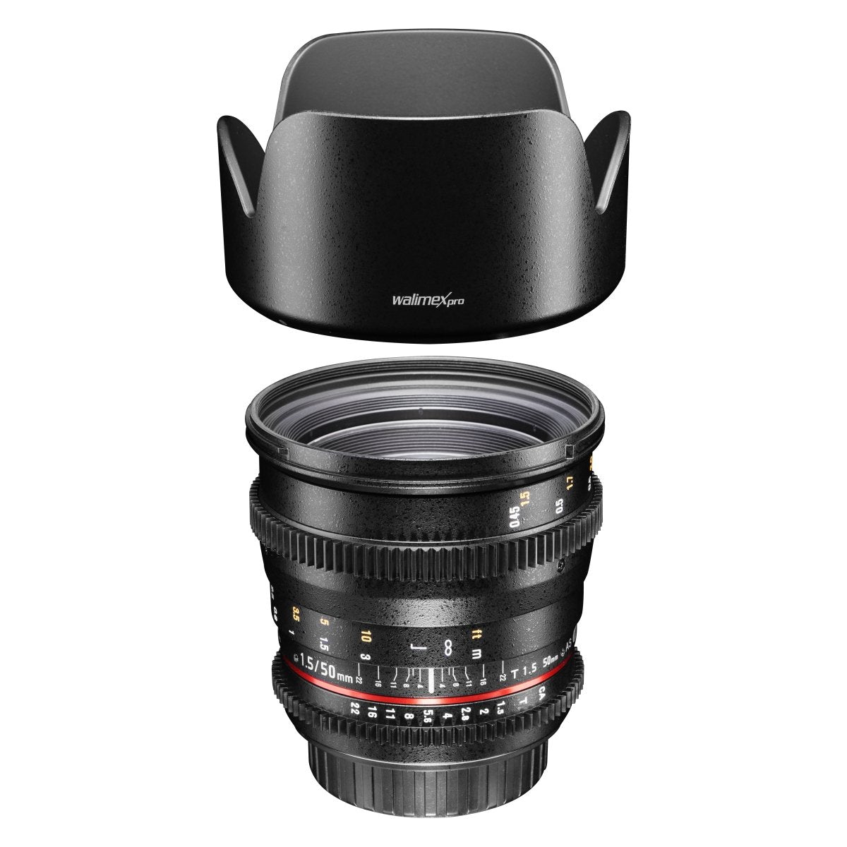 walimex pro 50/1,5 VDSLR Nikon Negro