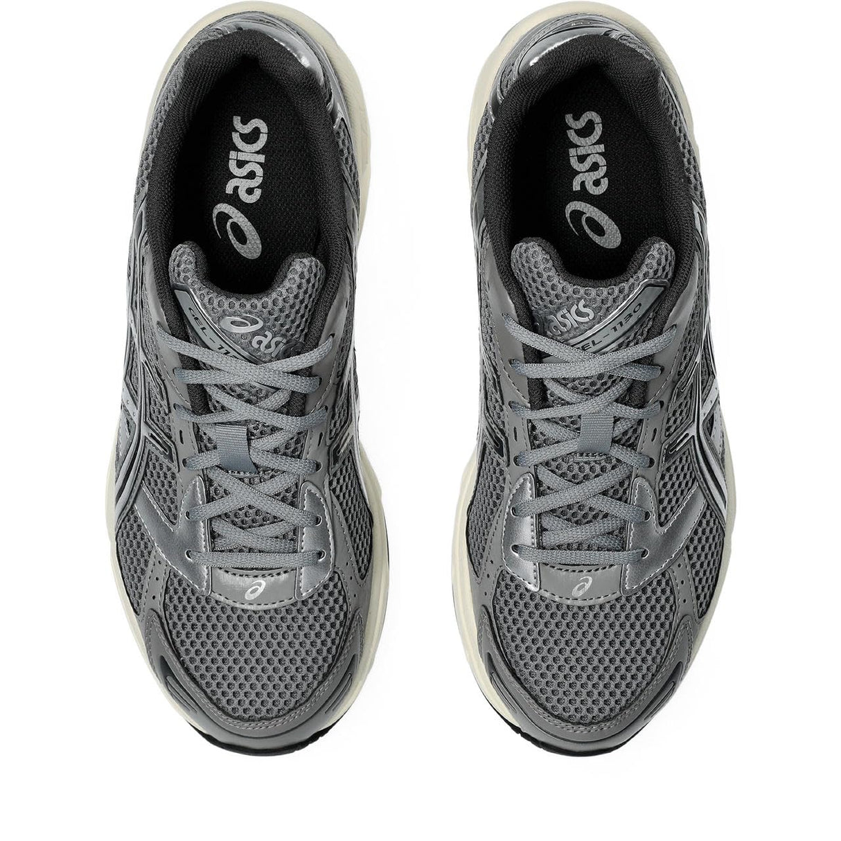 Asics GEL-1130, Sneaker Hombre, Gris Arcilla y Plateado, 41.5 EU