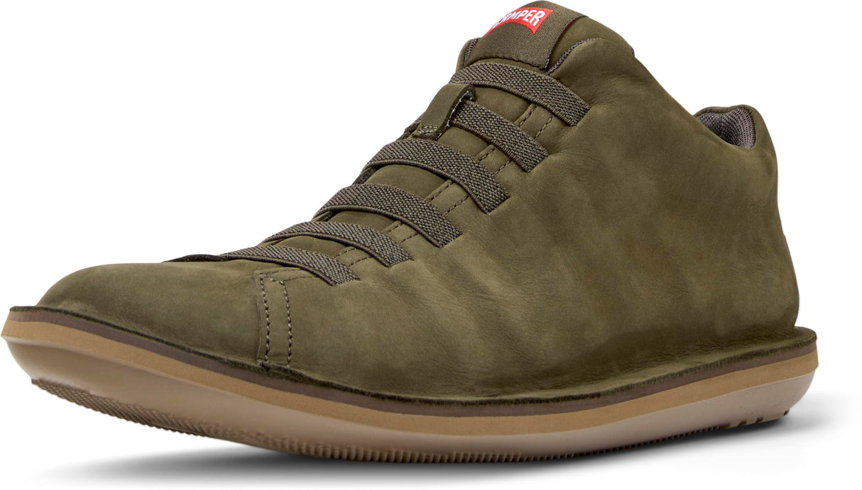 Camper Beetle 36678, Botines de Cesta Hombre, Verde Oscuro 087, 46 EU