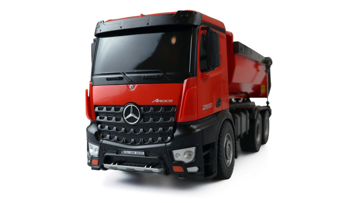 Amewi 22407 Mercedes Benz Arocs eléctrico Camión RC Listo para funcionar (RTR) con batería y Cargador