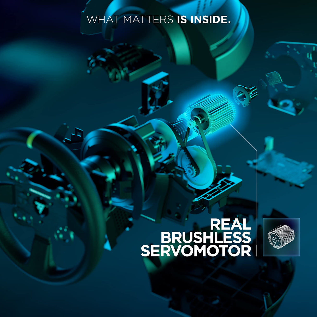 Thrustmaster TX Racing Wheel Leather Edition, Volante y Pedales, Xbox Series X|S, Force Feedback - UK Version