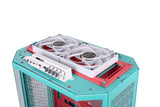 Thermaltake The Tower 600 Mid Tower Chassis | Hidden Connector | Mint Strawberry