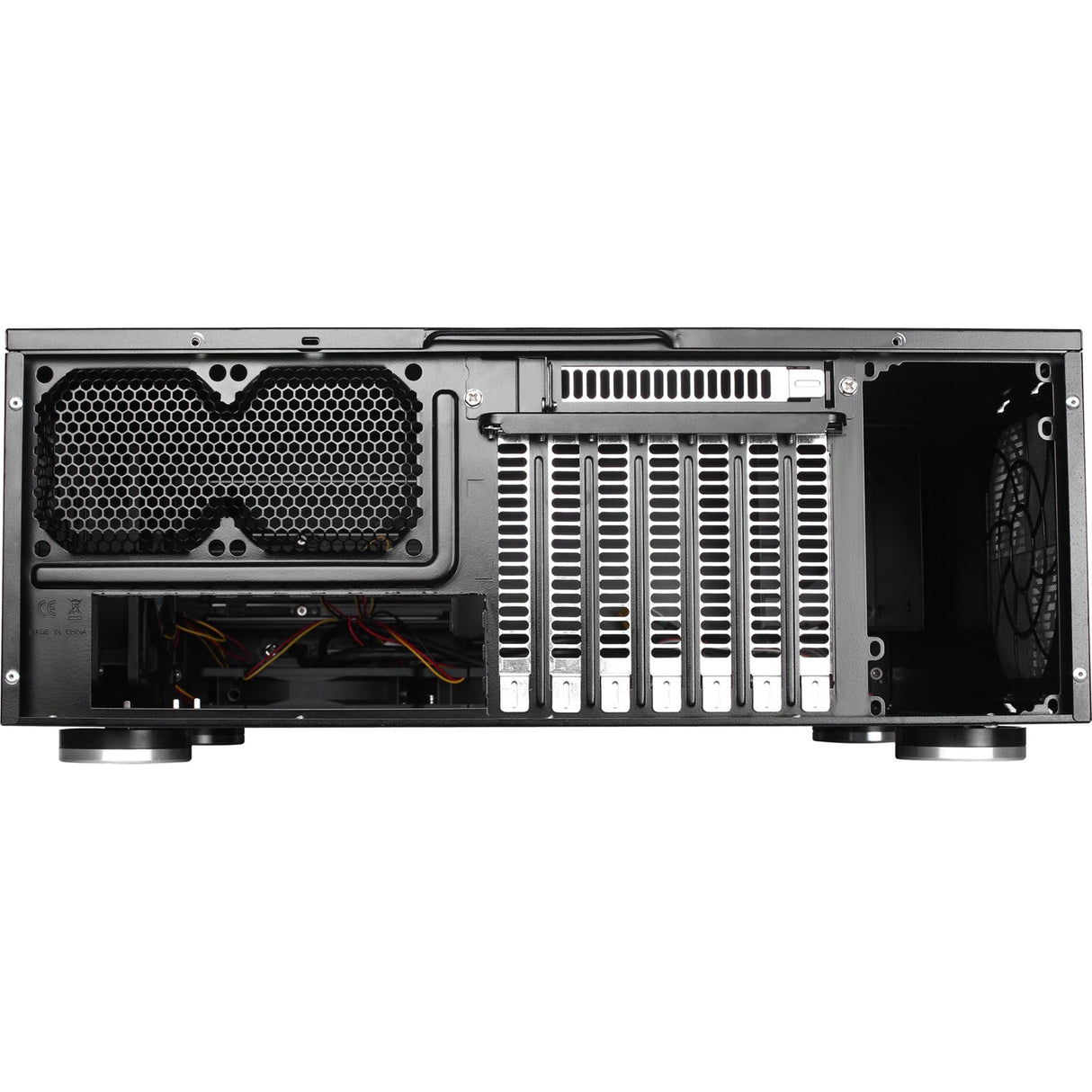 Silverstone SST-GD08B - Grandia HTPC ATX Carcasa de Ordenador, Rendimiento silencioso con Alto Flujo de Aire, Negro