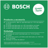 Nivel láser PLL 360-1G de Bosch (láser verde de 360°, autonivelante, precisión de ±0,4 mm/m, batería recargable de iones de litio integrada, carga USB-C®, en caja de cartón)