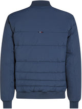 Tommy Hilfiger Cazadora bomber Hombre Mix Quilt acolchada, Azul (Aegean Sea), XXL