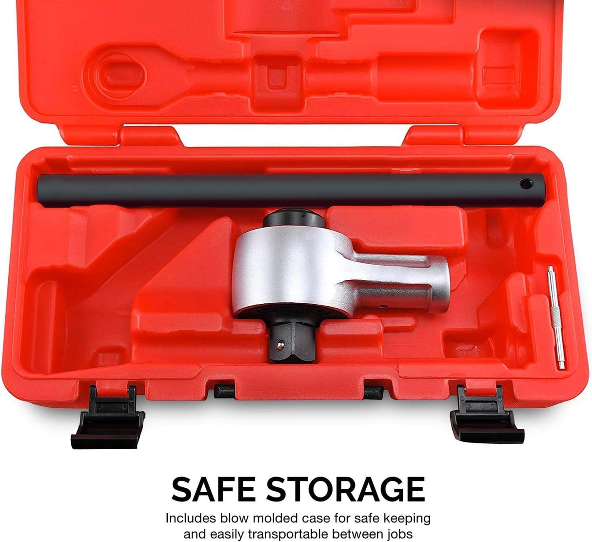 Neiko PRO 03716B - Llave multiplicadora de par de 3/4 pulgadas | 2,200 pies libras| Acero Cr-Mo/Cr-V