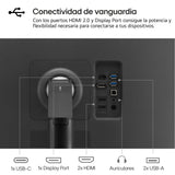 LG 28MQ780-B - Monitor DualUp Ergo 28 pulgadas, Panel NanoIPS SDQHD 16:18 (2560x2880), 300nits, 1000:1, DCI-P3 98%, HDMIx2, DPx1, USB-Cx1, Modo (2PBP) KVM integrado, Soporte Ergo, Color Negro