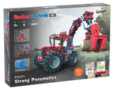fischertechnik PROFI Strong Pneumatics 559876 – kit de construcción, juguete educativo para niños, 6 modelos, a partir de 9 años