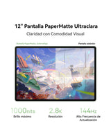 HUAWEI MatePad 12 X 2025 Tablet, 2.8K 144Hz 1000nits 12'' Pantalla PaperMatte Ultraclara, 12+256GB, Batería 10100 mAh con Supercharge 66 W, WiFi 7, Notes, con Teclado Ultraligero, Verde