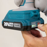 TOTAL - Tijeras de Podar Electricas. Bateria y Cargador Rapido, Motor Brushless. Corte 30mm. Uso Profesional