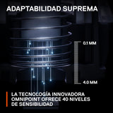 SteelSeries Apex Pro Mini teclado gaming HyperMagnetic – El teclado más rápido del mundo – Accionamiento ajustable – Factor forma compacto 60 % – RGB – Teclas PBT – USB-C – Teclado alemana (QWERTZ)