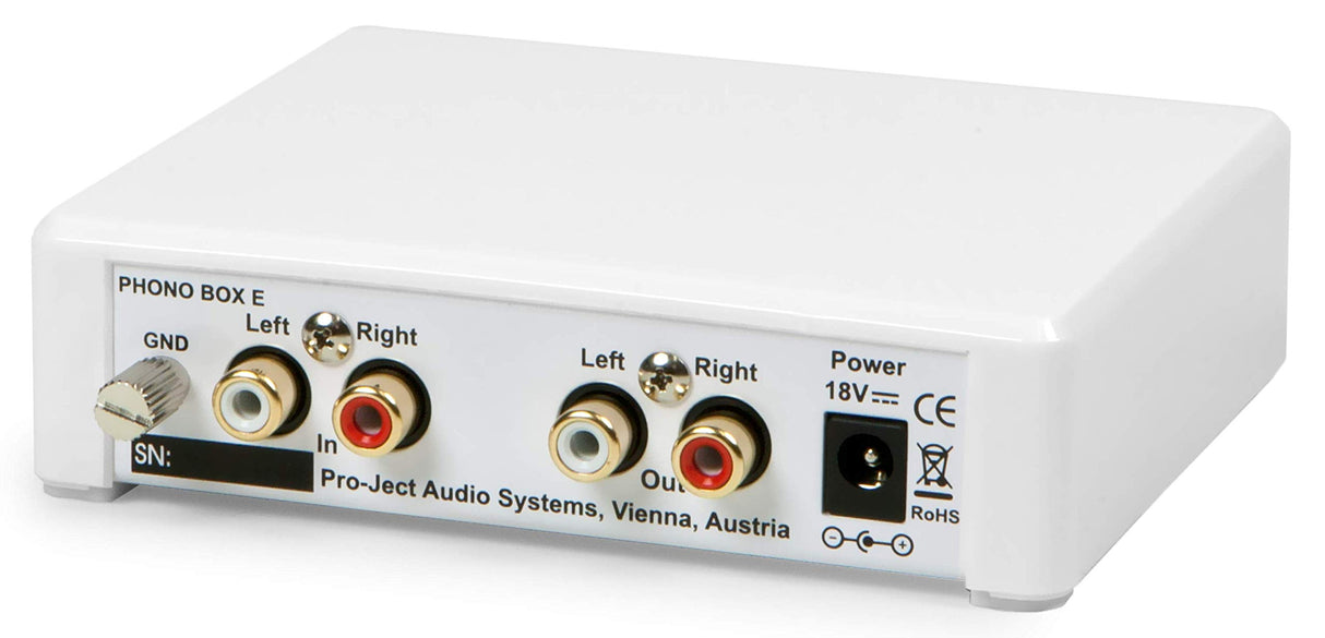 Pro-Ject - Amplificador Phono Box E, Color Negro