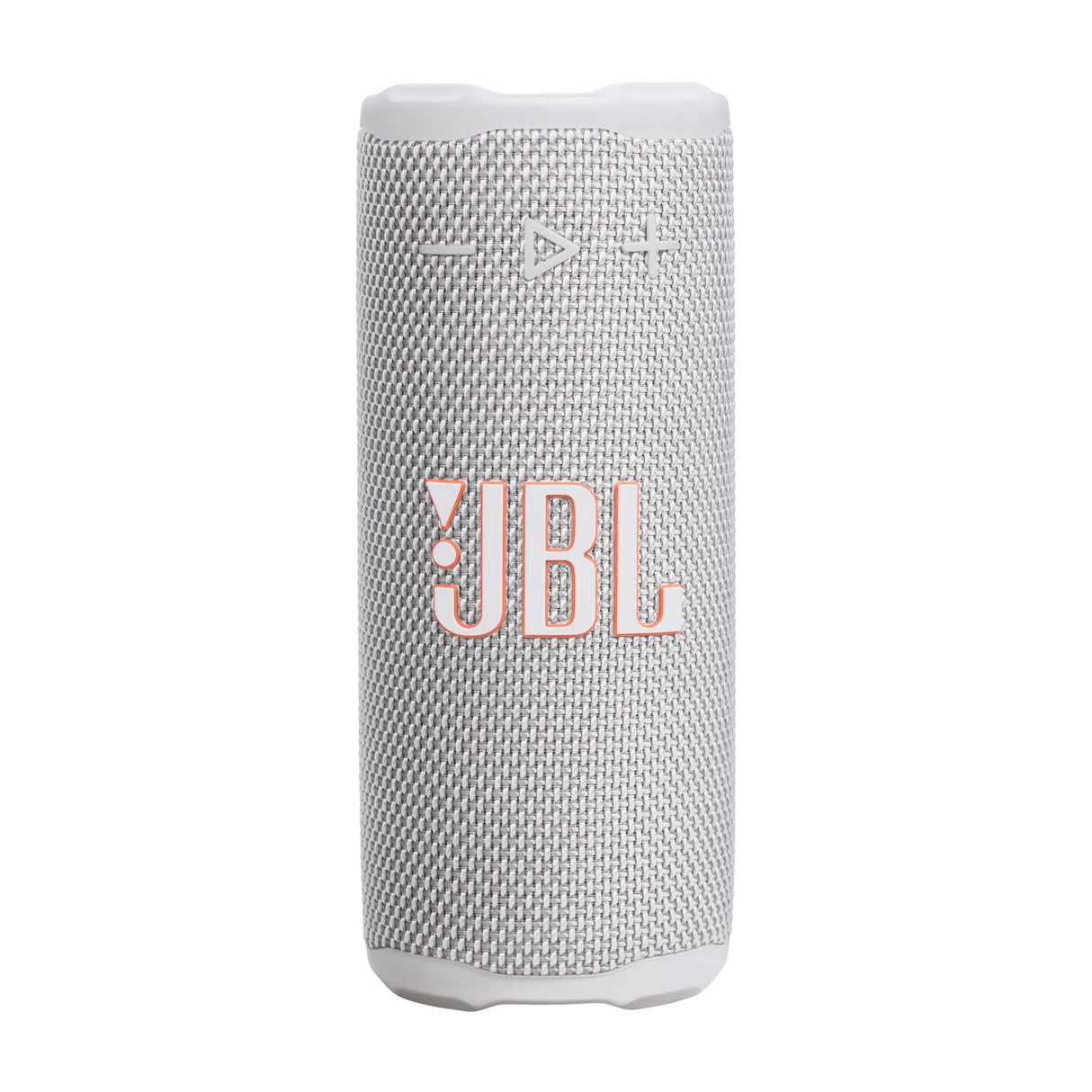 JBL Grip, Altavoz Bluetooth Compacto, Sonido JBL Pro, AI Sound Boost, Resistencia al Agua IP68, luz Ambiental, autonomía de 14 h, conexión Multi-Altavoz Auracast, aplicación JBL Portable, Blanco