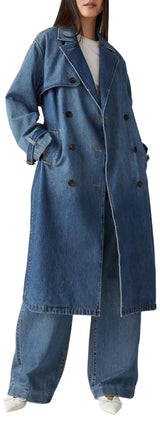 Levi's Spade Trench Chaqueta Vaquera, Let's Get Lost Again, M para Mujer