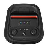 JBL Partybox Club 120, Altavoz portátil para fiestas, con asa plegable ergonómica, Bluetooth, espectáculo de luces, resistente a salpicaduras (IPX4), hasta 12h de reproducción, negro