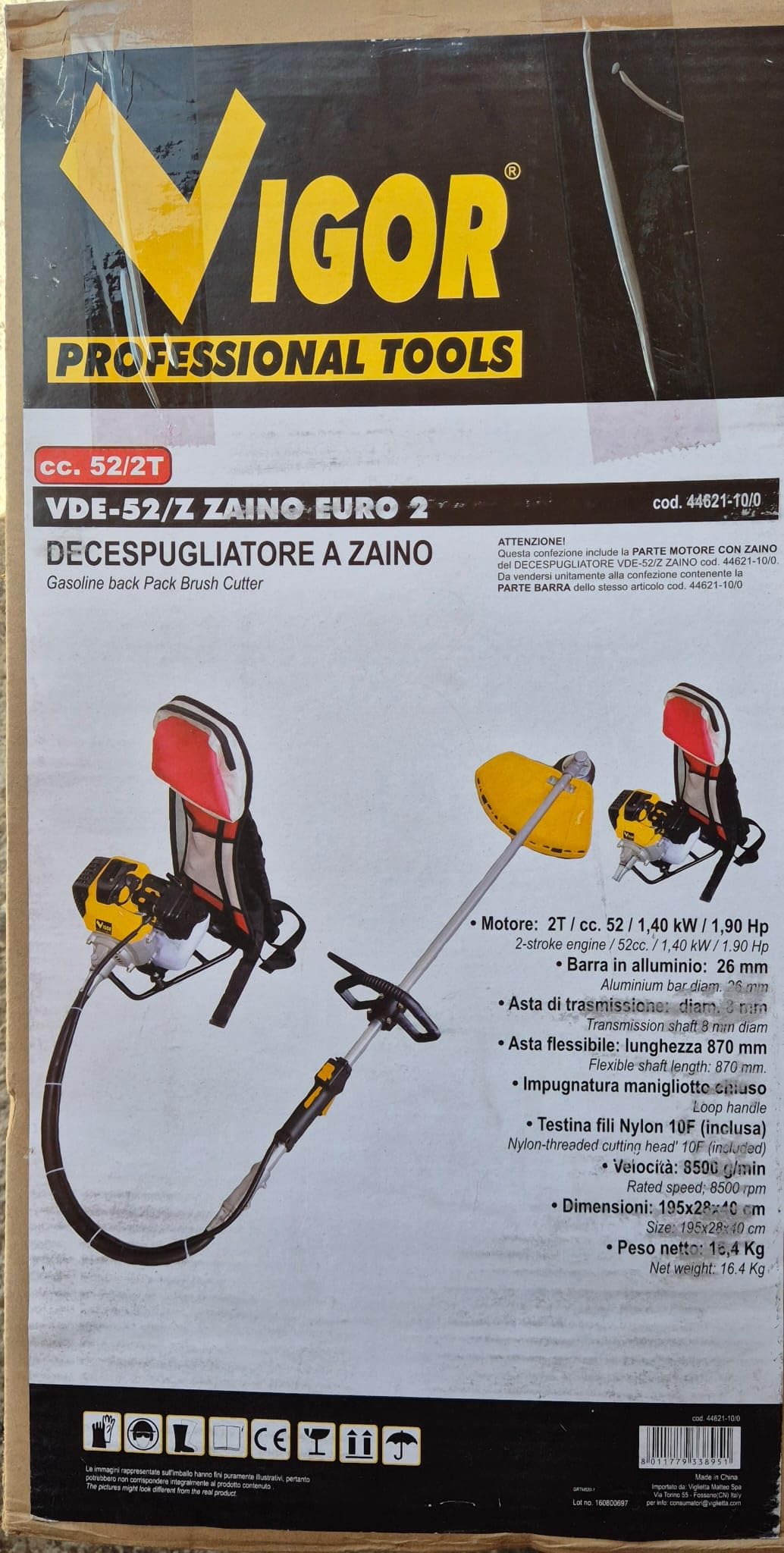 Vigor – Desbrozadora.